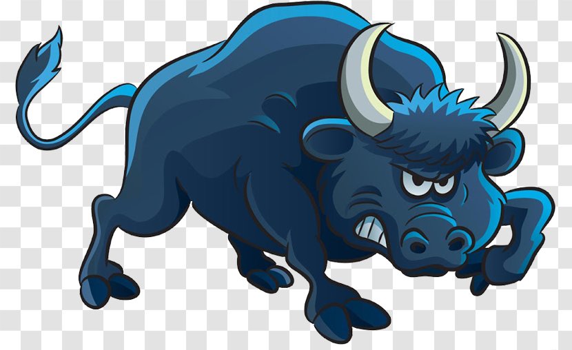 Bull Cartoon Illustration - Angry Cow Transparent PNG