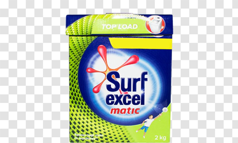 Surf Excel Laundry Detergent Washing Machines - Powder Transparent PNG