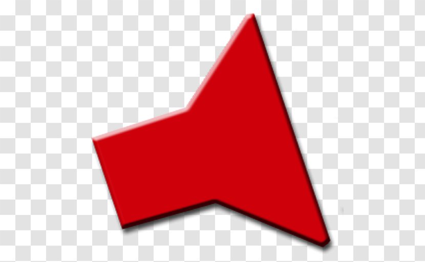 Triangle Line Product Design - Red - Angle Transparent PNG