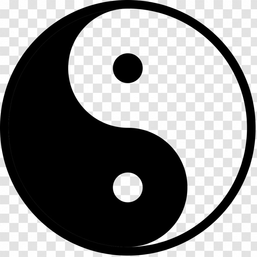 Yin 2My Yang And Fashion Pleat Taoism - Chinese Philosophy - Lucky Symbols Transparent PNG