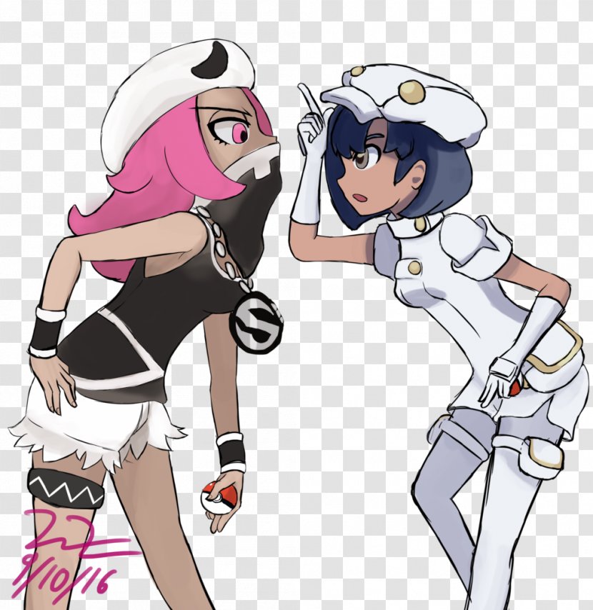 Pokémon Sun And Moon Ultra Fondazione Æther Team Skull - Cartoon - Plumeria Print Transparent PNG