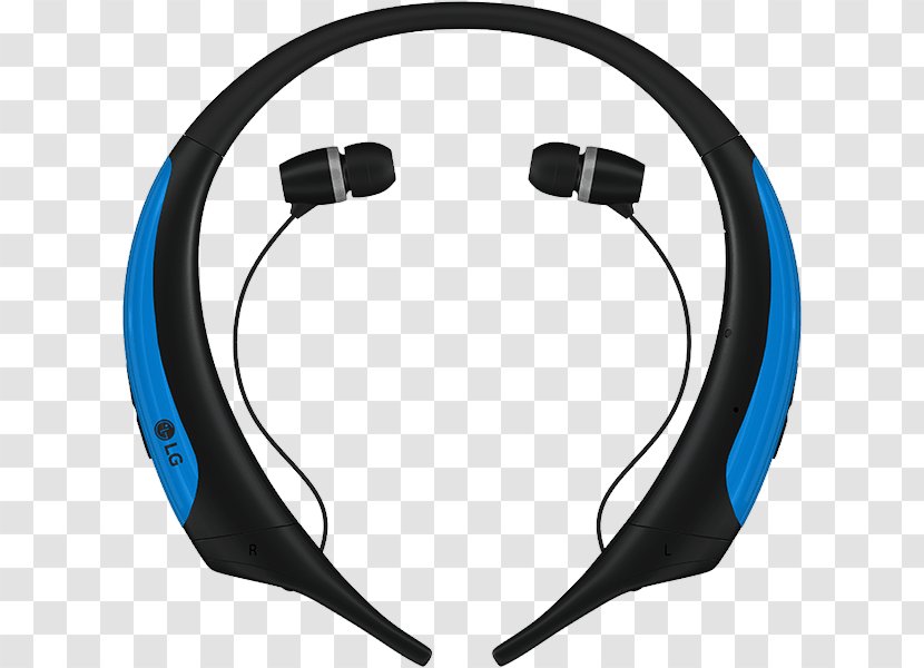 Headphones Xbox 360 Wireless Headset LG Electronics Loudspeaker - Blue Tone Transparent PNG