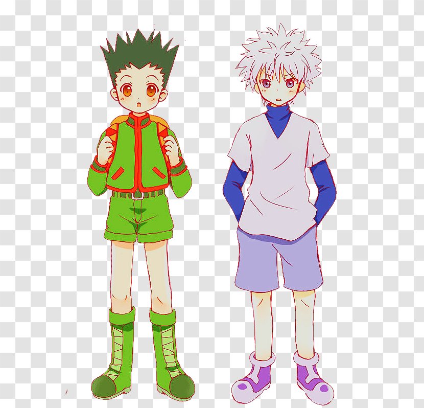 Killua Zoldyck Gon Freecss Kurapika Hunter X Hisoka - Frame - And Transparent PNG