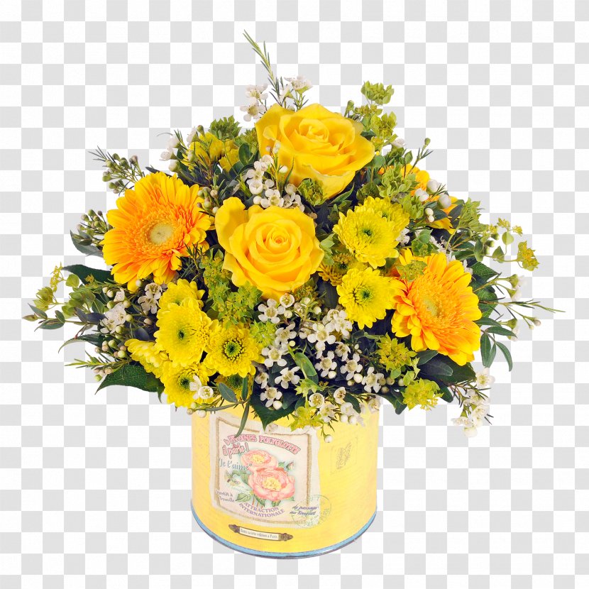 Floral Design Cut Flowers Flower Bouquet Transvaal Daisy - Rose Transparent PNG