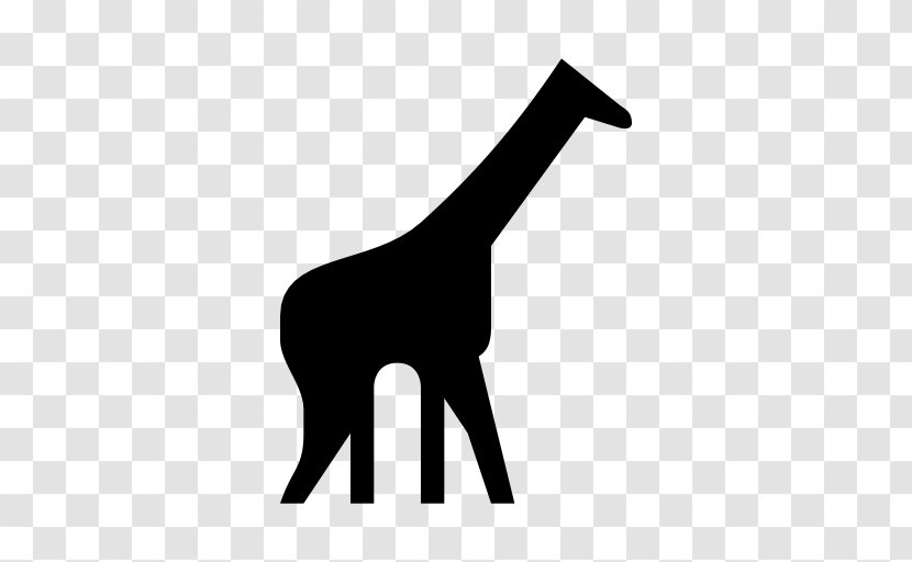 Giraffe Symbol Clip Art - Silhouette Transparent PNG