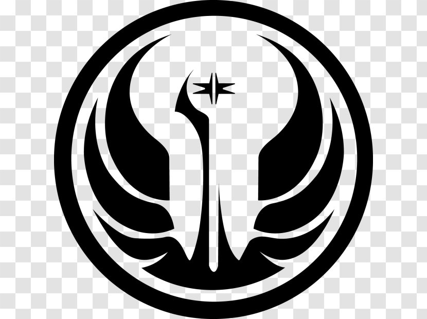 Star Wars: The Old Republic Jedi Sith Mandalorian - Monochrome - Wars Transparent PNG