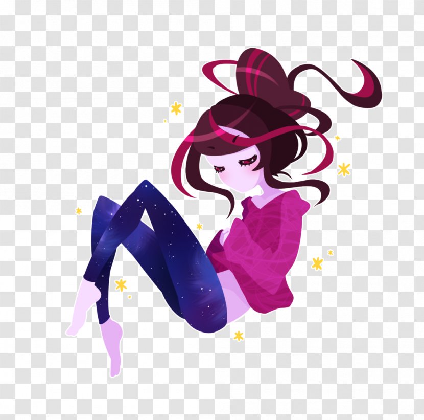 Clip Art Illustration Woman Fairy Design - Purple Transparent PNG