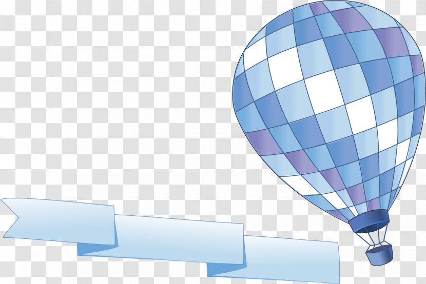 Paper Graphic Design - Cartoon - Hot Air Balloon With Rabbit Transparent PNG