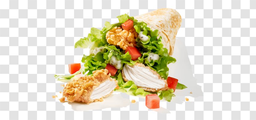Caesar Salad KFC Fast Food Vegetarian Cuisine Restaurant - Finger - Chiken Burger Transparent PNG