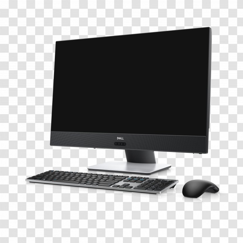 Dell Inspiron 24 5000 Series All-in-One Desktop Computers Personal Computer - Output Device Transparent PNG