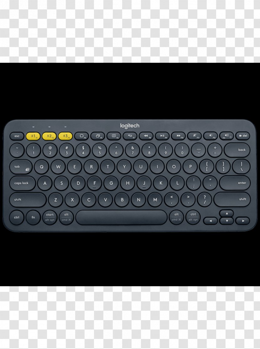 Computer Keyboard Mouse Laptop Handheld Devices Logitech Multi-Device K380 Transparent PNG