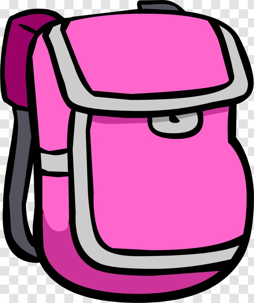 Club Penguin Backpack YouTube Clip Art - Purple Transparent PNG