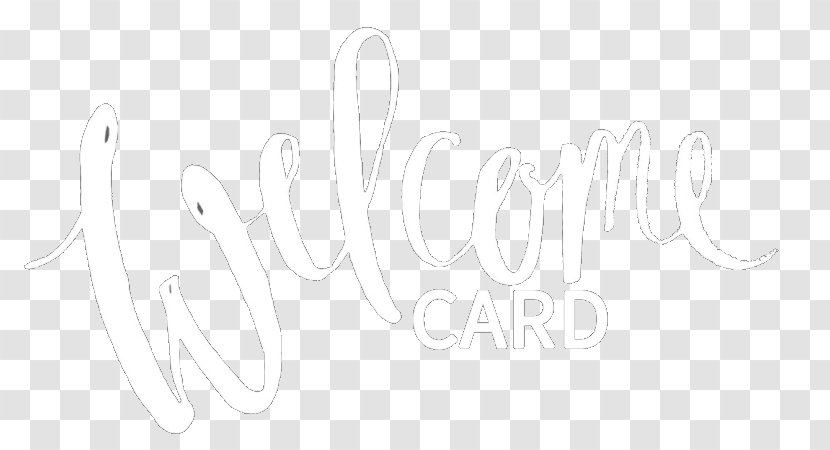 Logo Calligraphy Sketch - Text - Welcome Card Transparent PNG