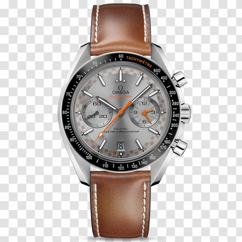 Omega Speedmaster SA OMEGA Men's Racing Co-Axial Chronograph Coaxial Escapement Watch - Strap Transparent PNG
