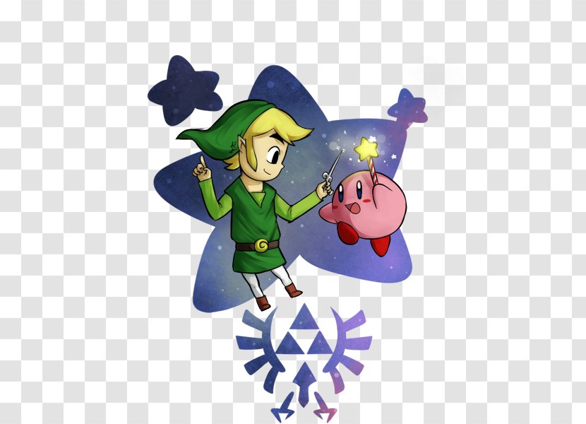 The Legend Of Zelda: Wind Waker Zelda II: Adventure Link Kirby - Fan Art - Stay Fit Transparent PNG
