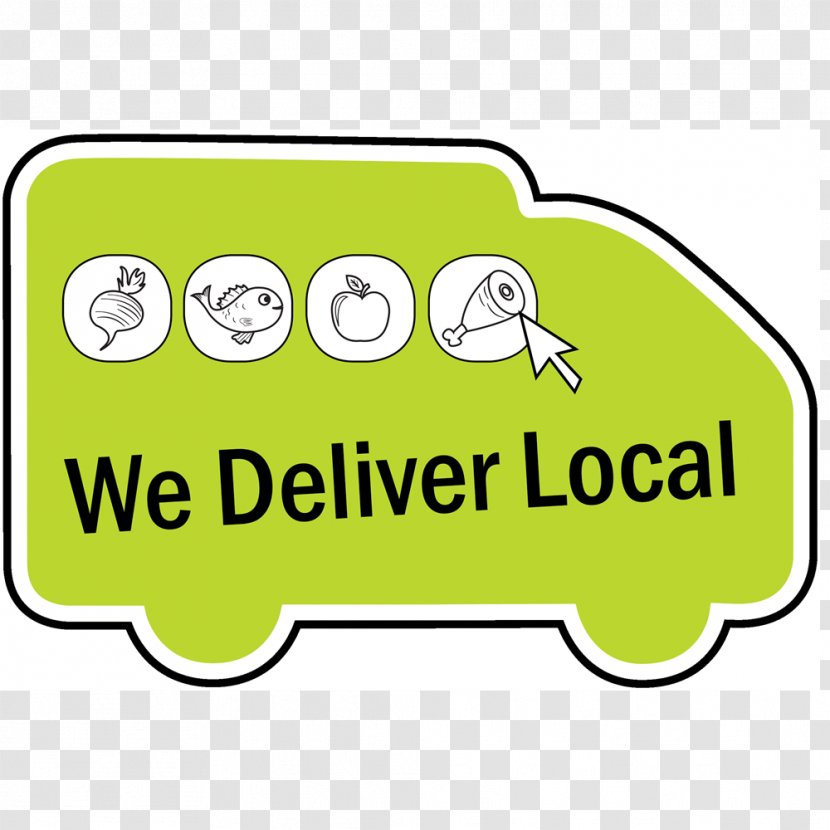Grocery Store Retail Delivery Clip Art - Text - We Deliver Transparent PNG