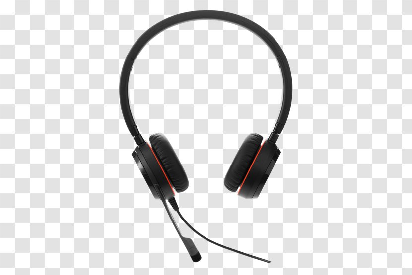Jabra Evolve 30 II HS Mono 3.5 Mm Jack 14401-20 40 65 Stereo Headset - Noisecanceling Microphone - Polycom USB Transparent PNG