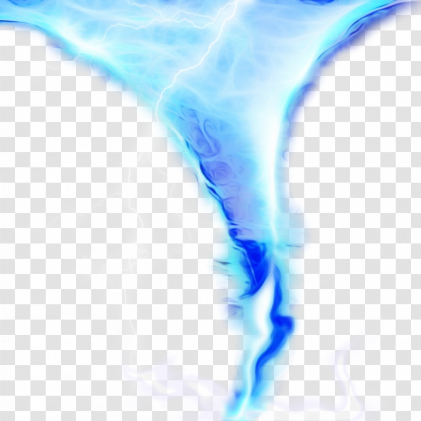 Water Electric Blue Liquid Transparent PNG