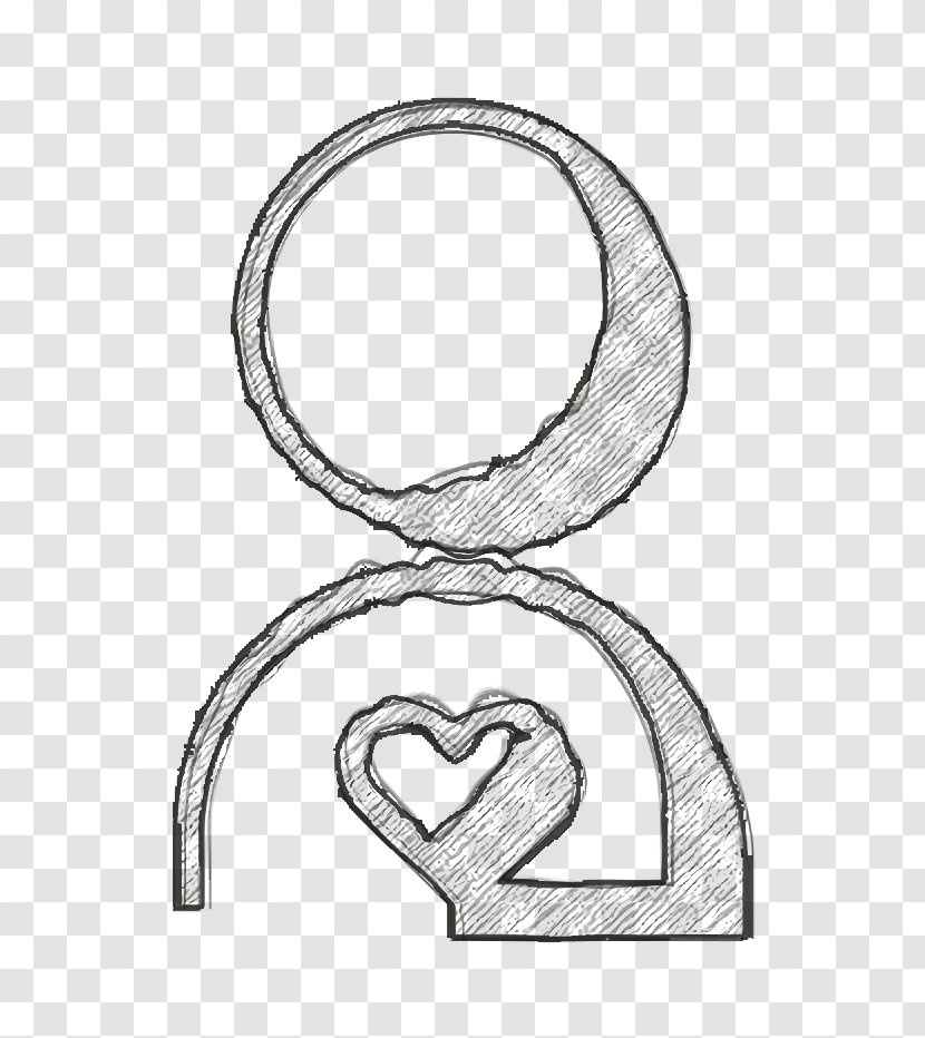 Heart Icon - Coloring Book - Symbol Transparent PNG