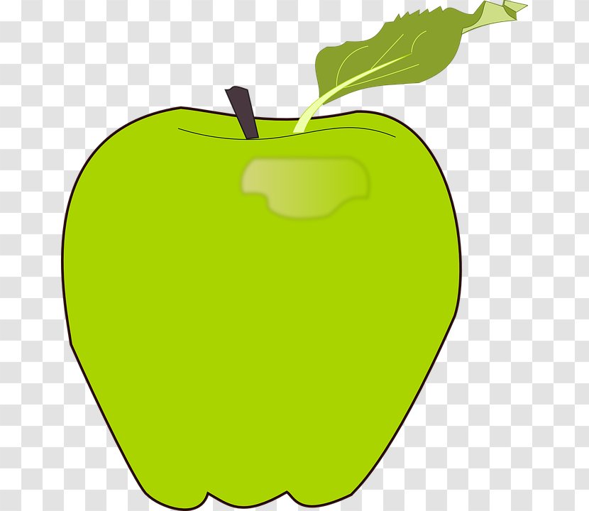 Clip Art Image Vector Graphics Openclipart Royalty-free - Food - Apple Cartoon Images Transparent PNG