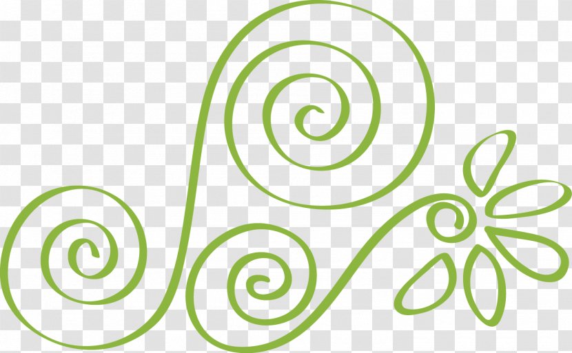 Clip Art - Bar - Green Swirls Transparent PNG