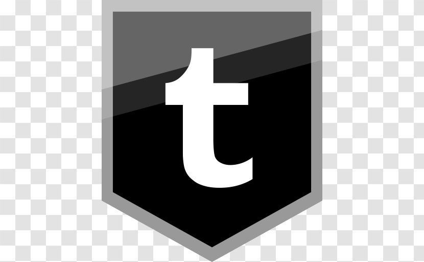Social Media Logo Icon - Iconfinder - Flag And Tumblr Shield Logo, The Limited Edition Free Transparent PNG