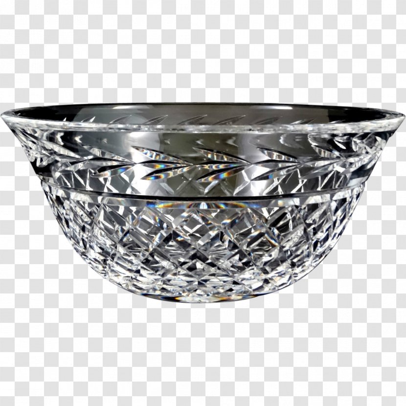 Glass Tableware Bowl Silver Transparent PNG