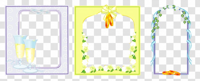 Paper Material Brand - Product - Wedding Frame Transparent PNG