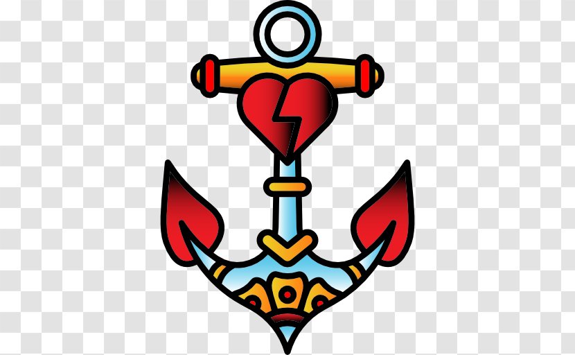 Old School (tattoo) Anchor Sailor Tattoos Icon - Hipster - Pretty Spear Transparent PNG