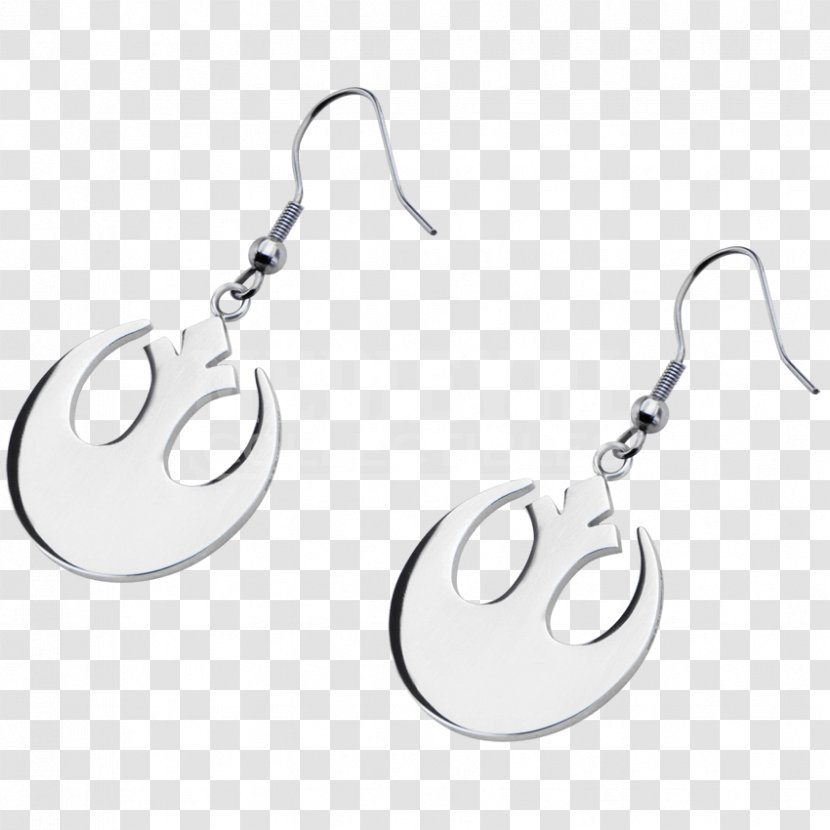 Earring Body Jewellery Material - Rebel Alliance Transparent PNG
