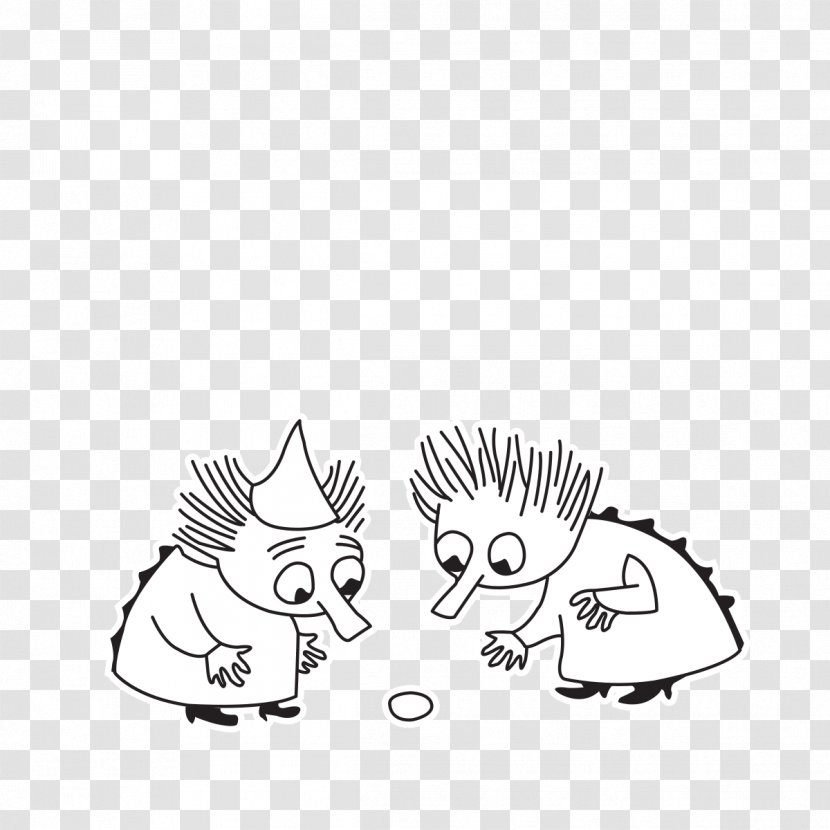 Little My Moominvalley Moomins Moomintroll Bilderna - Line Art - Moomin And Snufkin Transparent PNG