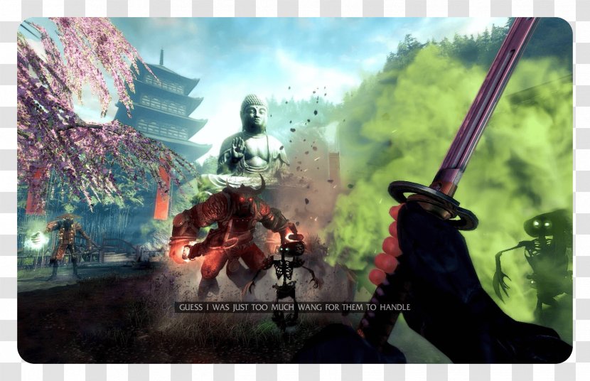 Shadow Warrior 2 PlayStation 4 Hard Reset Duke Nukem - Video Game Transparent PNG