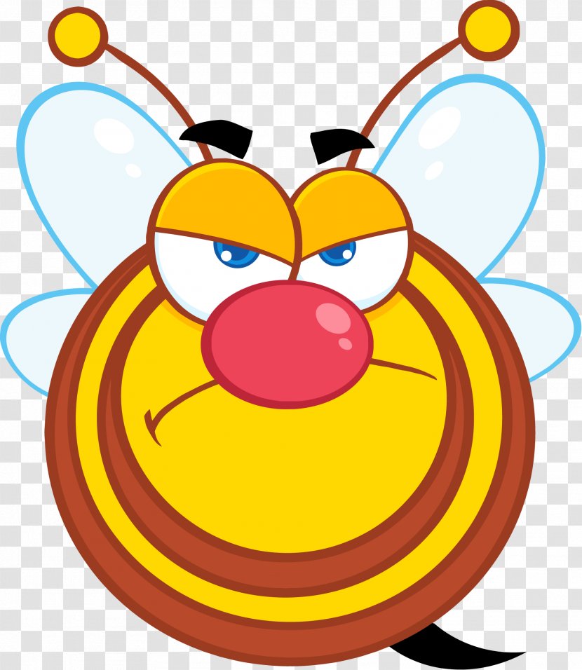 Cartoon Speech Balloon Royalty-free Drawing - Character - Bee Transparent PNG