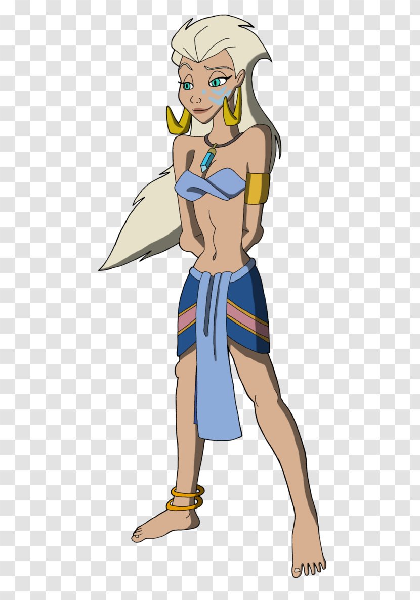 Ariel Princess 'Kida' Kidagakash La Character - Cartoon Transparent PNG