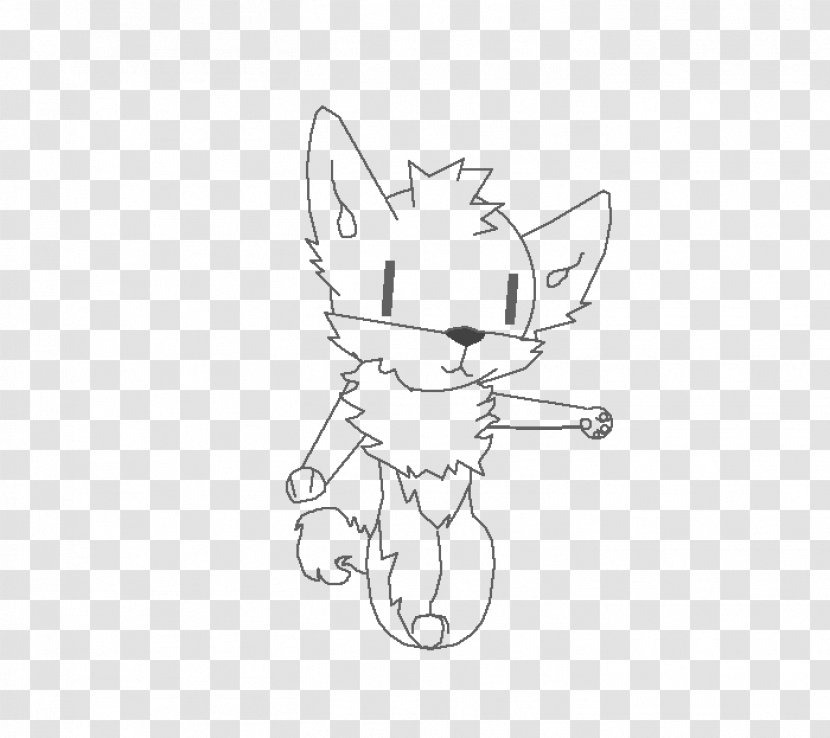 Whiskers Kitten Cat Sketch Line Art - Watercolor Transparent PNG