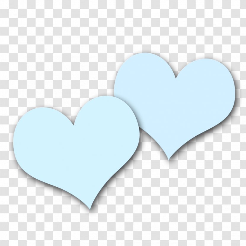 Blue Computer File - Gratis - Beautiful Heart Transparent PNG
