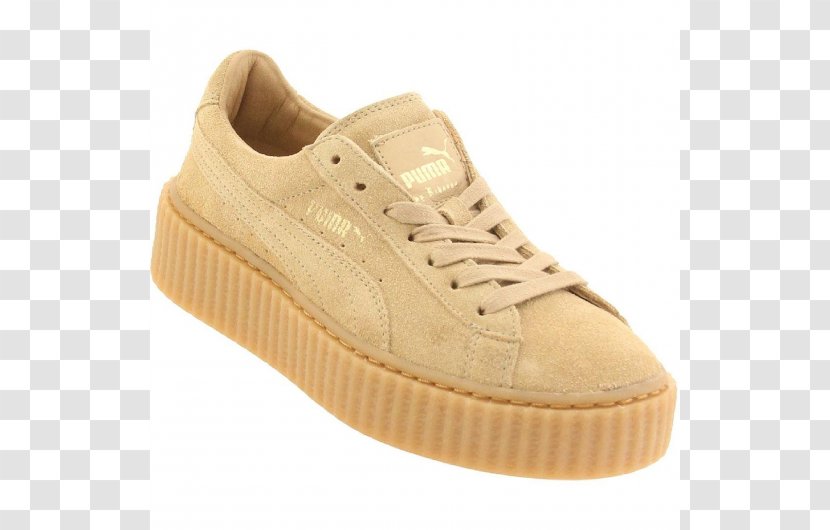 Puma Brothel Creeper Sneakers Shoe Suede - Outdoor - Woman Transparent PNG