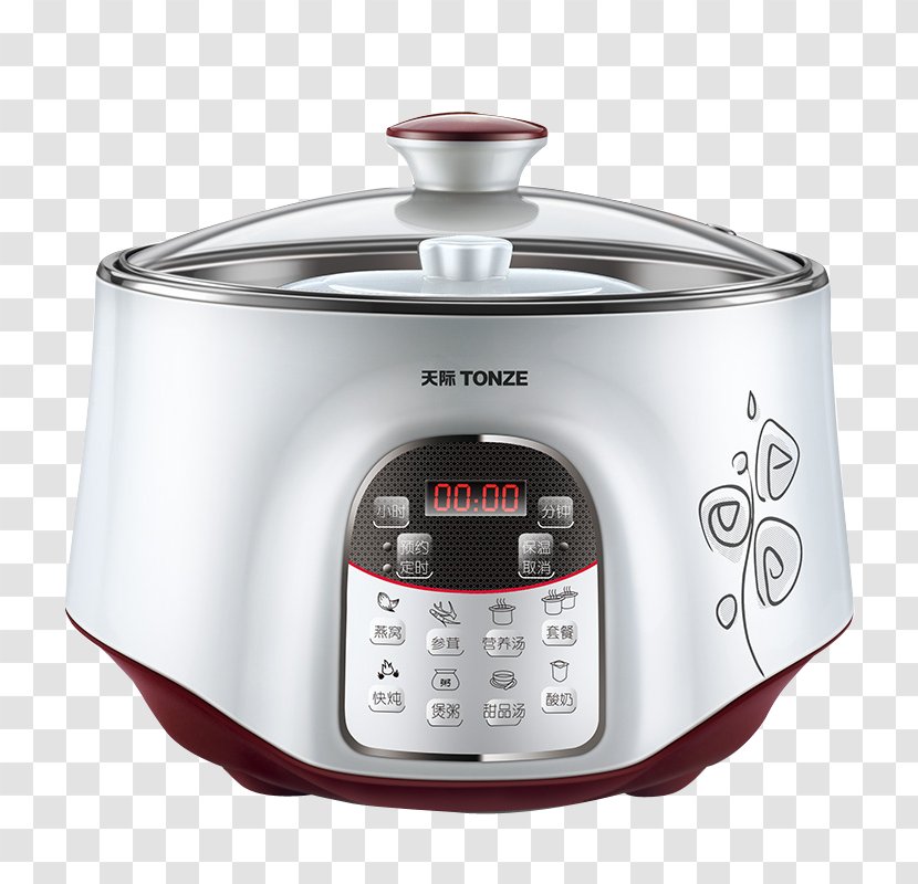 Congee Simmering Rice Cooker Stock Pot Home Appliance - Intelligent Transparent PNG