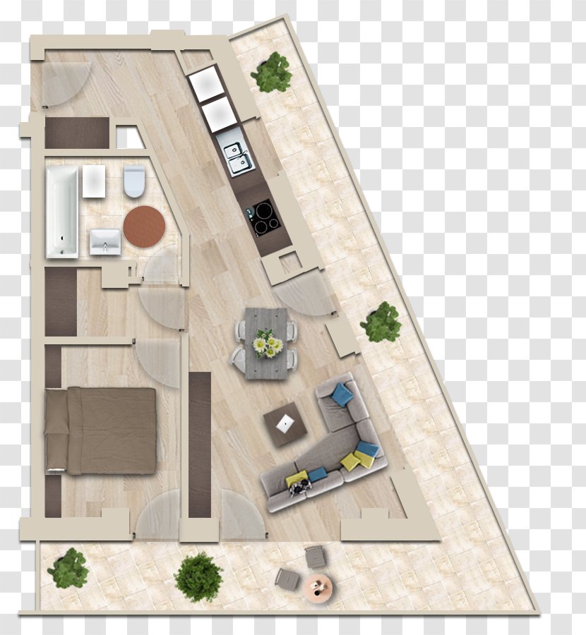 Floor Plan Property - 4800 Excelsior Apartment Homes Transparent PNG