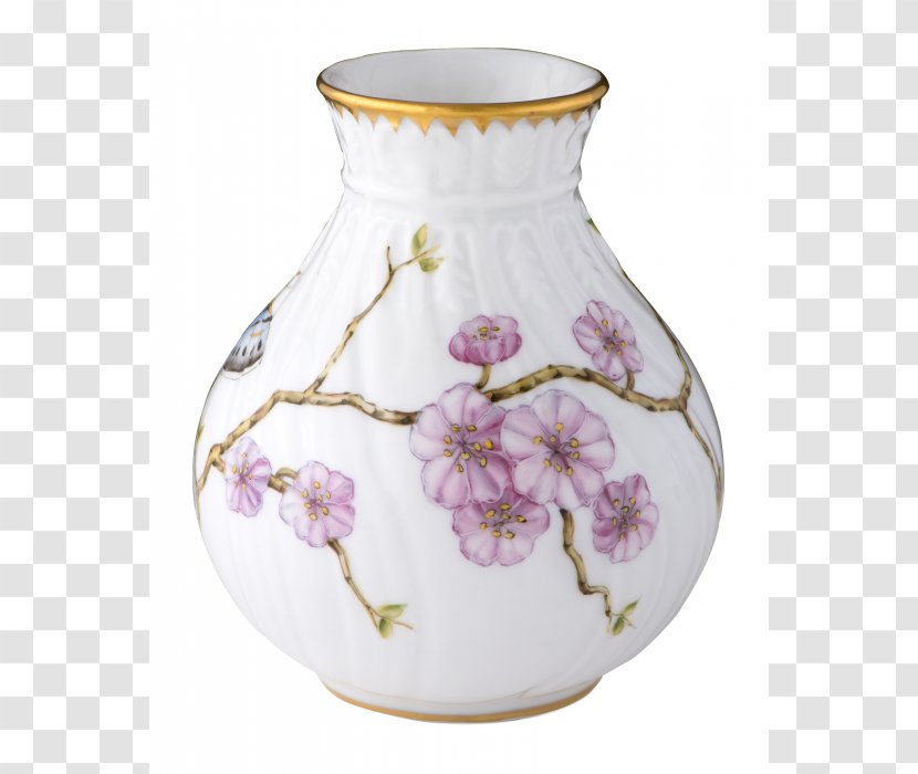 Jug Vase Pottery Porcelain Pitcher - Artifact - Cherry Blossom Transparent PNG