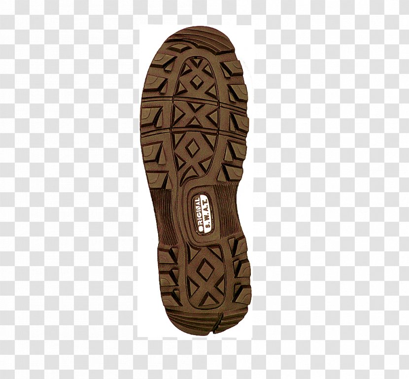 Shoe Steel-toe Boot SWAT - Brown - Design Transparent PNG