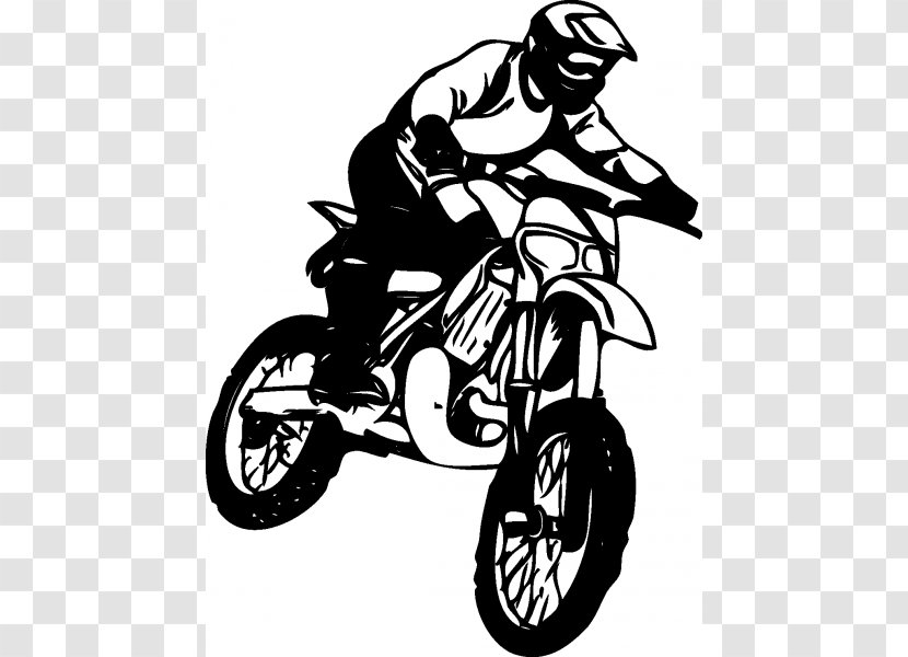 Motorcycle Sticker Motocross Drawing Wheel - Husqvarna Motorcycles Transparent PNG