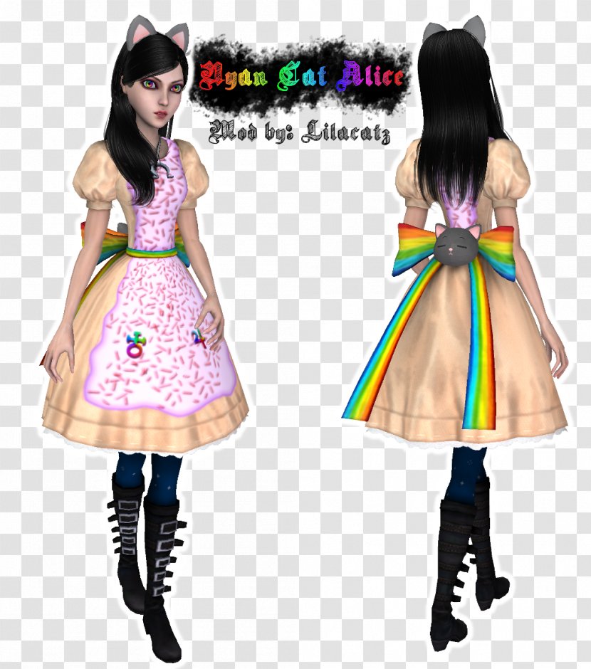 Minecraft Nyan Cat Alice: Madness Returns The Sims 4 Video Game - Clothing - Alice Transparent PNG