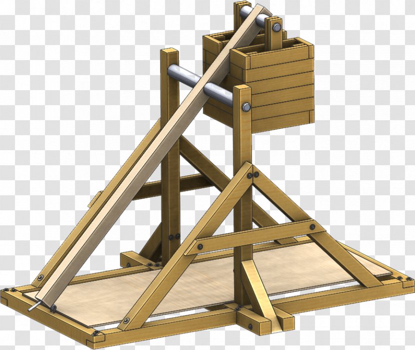 Trebuchet Counterweight Catapult Mangonel - Engineering - Design Transparent PNG