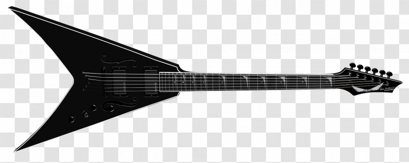 Dean VMNT Guitars Electric Guitar - Frame - Megadeth Transparent PNG