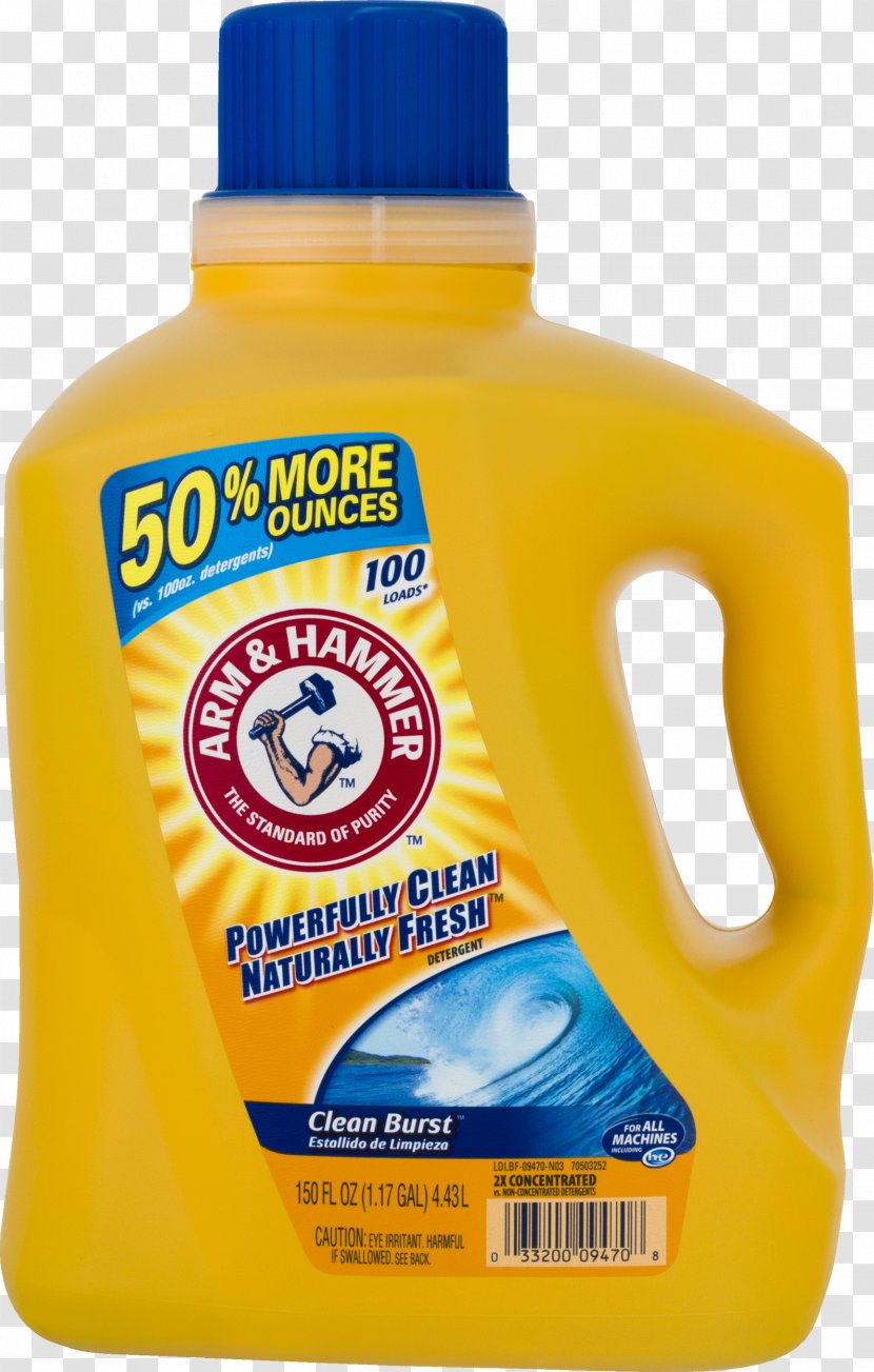 Laundry Detergent Arm & Hammer OxiClean - Perfume - Detergents Transparent PNG