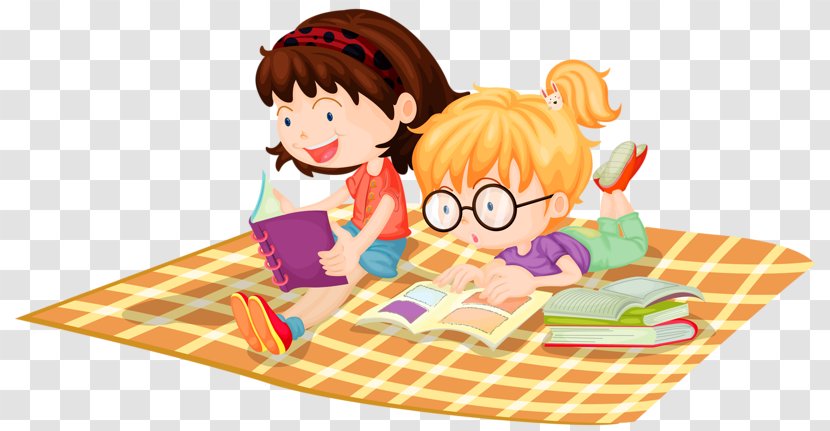 Child Reading Royalty-free Illustration - Fictional Character - Children Transparent PNG