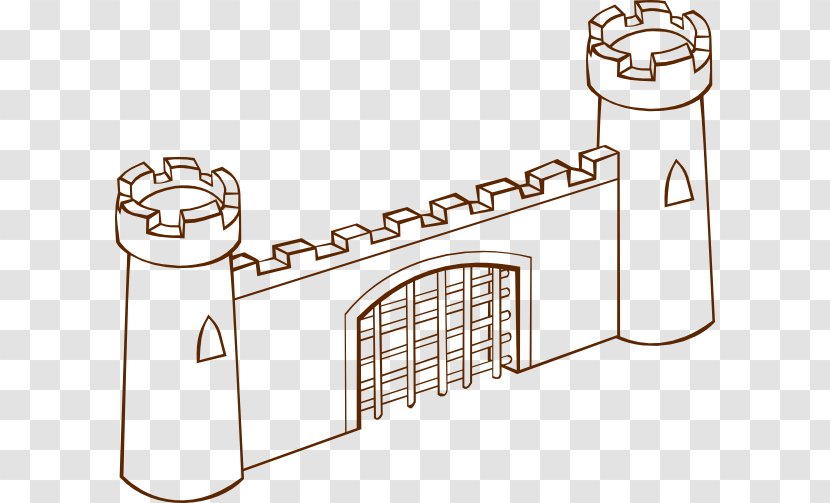 Gate Free Content Clip Art - Castle - Cliparts Transparent PNG