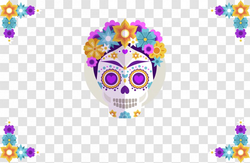 Calavera Wedding Invitation Day Of The Dead Public Holiday Skull - Skeleton - Effect Transparent PNG