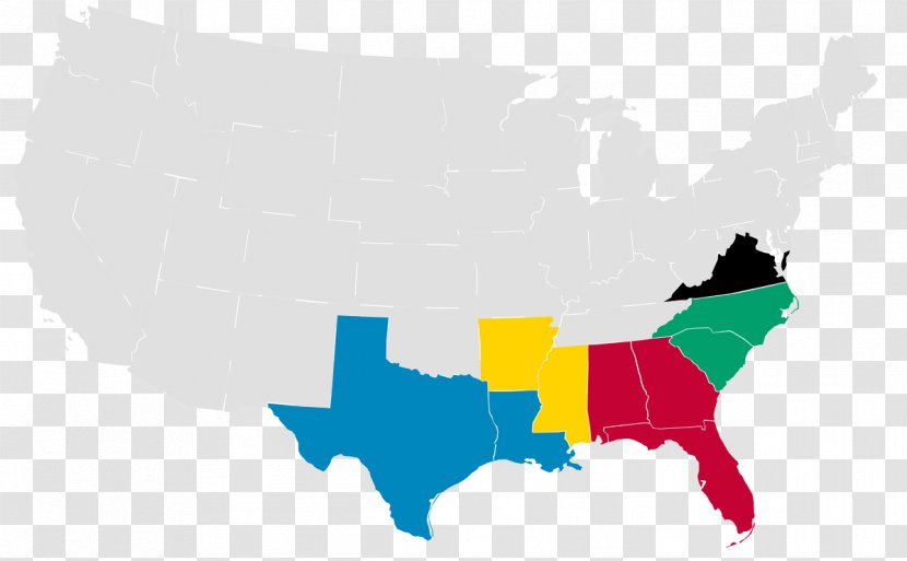 Texas Oklahoma Historic Regions Of The United States Arkansas Louisiana - America - Crow Material Transparent PNG